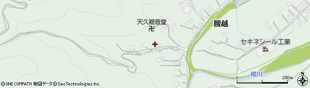 埼玉県比企郡小川町腰越1410周辺の地図