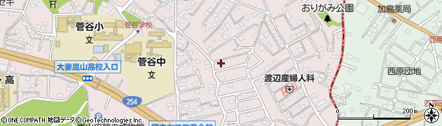 埼玉県比企郡嵐山町菅谷1010周辺の地図