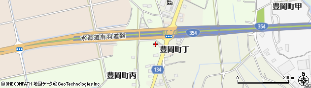 茨城県常総市豊岡町丙3558周辺の地図