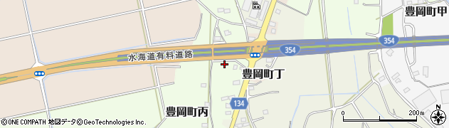茨城県常総市豊岡町丙3565周辺の地図