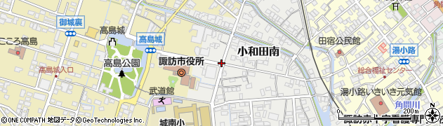 小和田南周辺の地図
