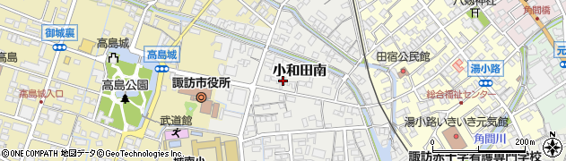 読売新聞諏訪支局周辺の地図