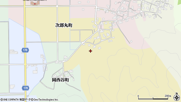 〒918-8227 福井県福井市次郎丸町の地図