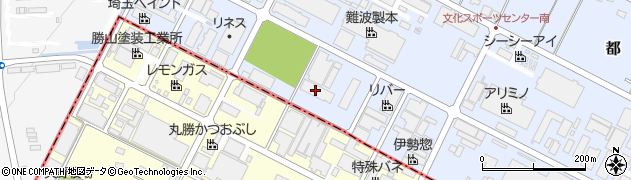 関東日本フード株式会社　東関東事業部・東松山営業部周辺の地図
