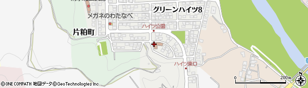 福井市　くりのみ児童館周辺の地図