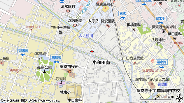 〒392-0023 長野県諏訪市小和田南の地図