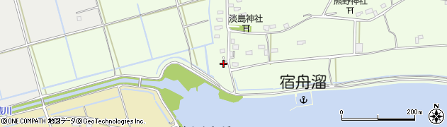 茨城県行方市新宮147周辺の地図