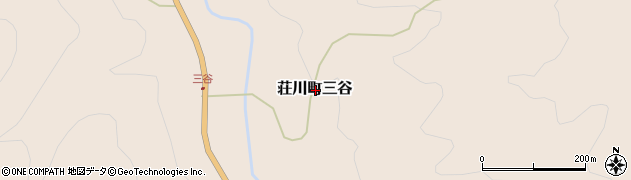 岐阜県高山市荘川町三谷周辺の地図