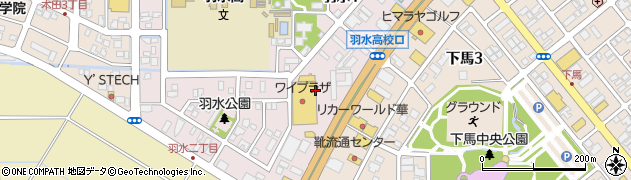 ヤングドライグループヤングドライワイプラザ福井南店周辺の地図