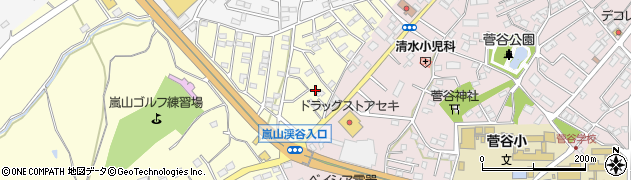 埼玉県比企郡嵐山町千手堂25周辺の地図