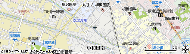 御倉橋周辺の地図