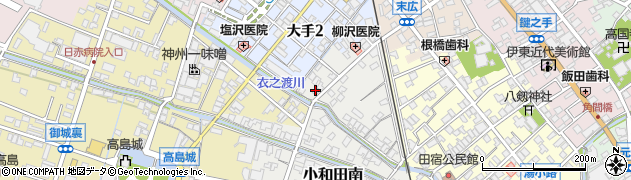宮坂　鍼　灸院周辺の地図
