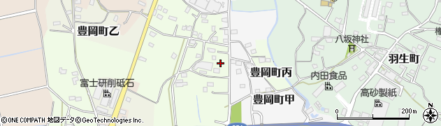 茨城県常総市豊岡町丙3658周辺の地図