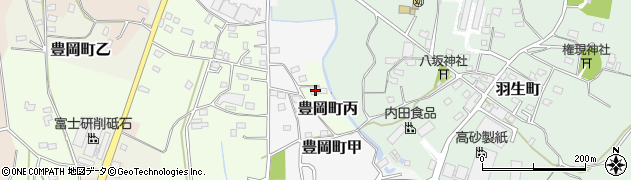 茨城県常総市豊岡町丙3662周辺の地図