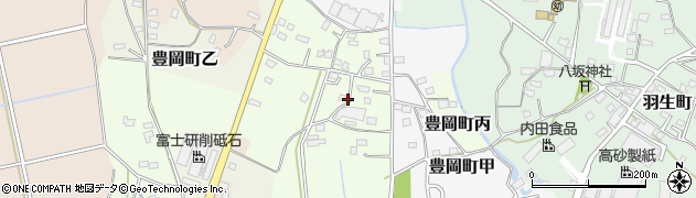 茨城県常総市豊岡町丙3655周辺の地図