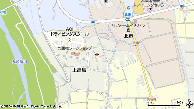 〒911-0815 福井県勝山市下高島の地図