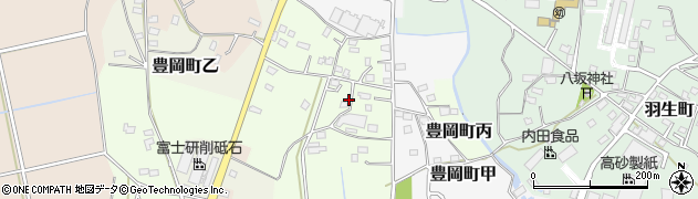 茨城県常総市豊岡町丙3651周辺の地図