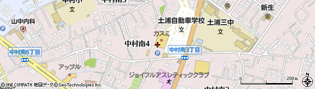 株式会社カスミ　中村店周辺の地図