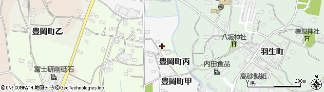 茨城県常総市豊岡町丙3663周辺の地図