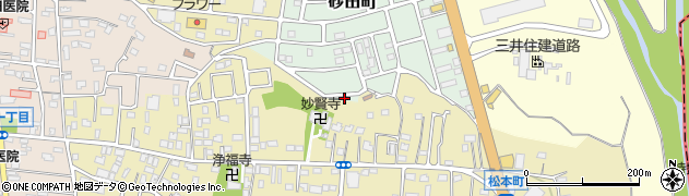 埼玉県東松山市砂田町5周辺の地図