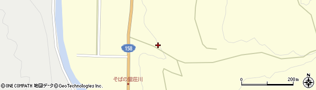 岐阜県高山市荘川町中畑703周辺の地図