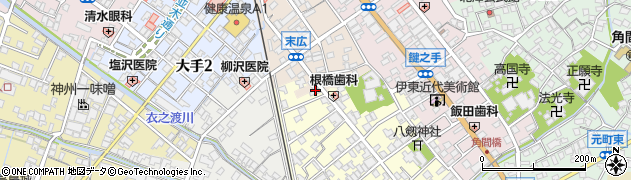 有限会社甲子堂周辺の地図