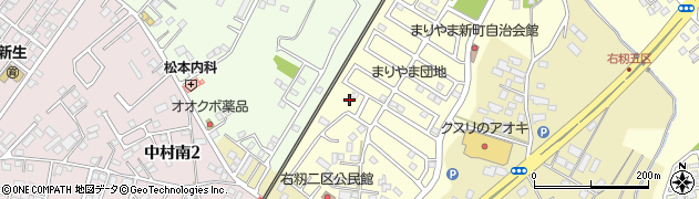 茨城県土浦市右籾4周辺の地図