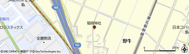 埼玉県白岡市野牛686周辺の地図