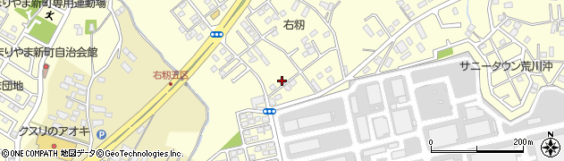 茨城県土浦市右籾2788周辺の地図