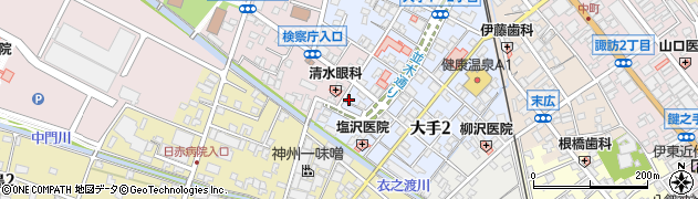 井口章税理士事務所周辺の地図