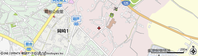 茨城県阿見町（稲敷郡）廻戸周辺の地図