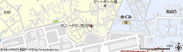 茨城県土浦市右籾2680周辺の地図