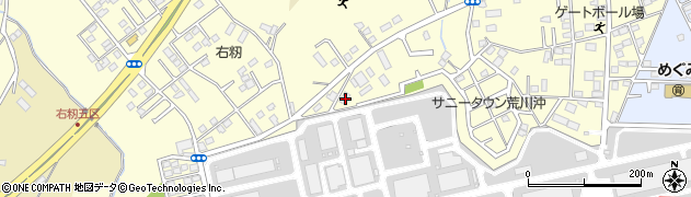 茨城県土浦市右籾2718周辺の地図