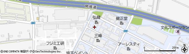 福山通運株式会社　東松山営業所周辺の地図