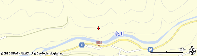長野県松本市奈川（川浦）周辺の地図