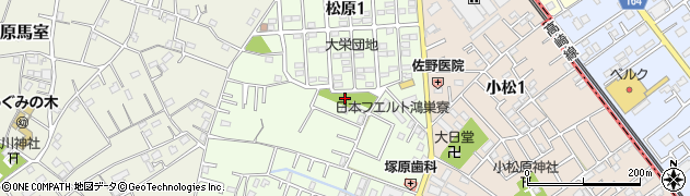 大栄1号公園周辺の地図