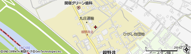 千葉県野田市親野井106周辺の地図