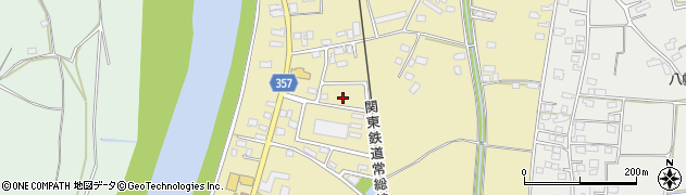 茨城県常総市中妻町328周辺の地図