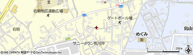 茨城県土浦市右籾2660周辺の地図