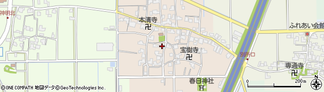福井県福井市曽万布町9周辺の地図