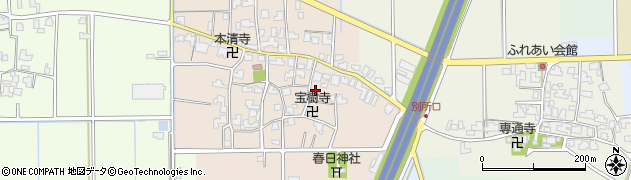 福井県福井市曽万布町8周辺の地図