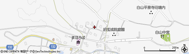 福井県勝山市平泉寺町平泉寺41周辺の地図