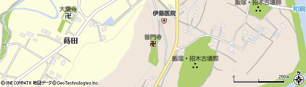 普門寺周辺の地図
