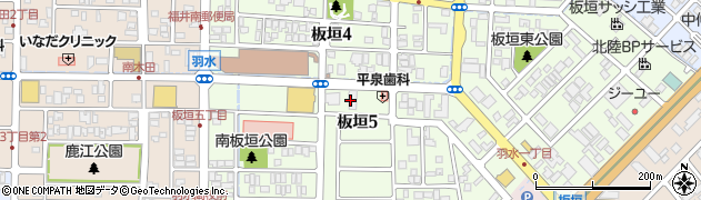 福井ゼロックス株式会社　保守サービス受付周辺の地図
