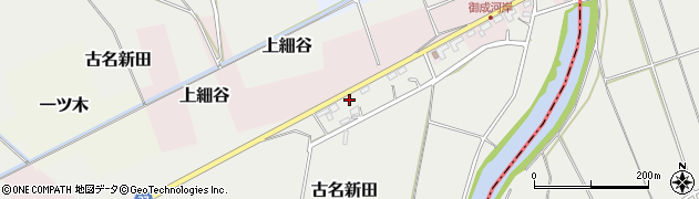 埼玉県比企郡吉見町古名新田119周辺の地図