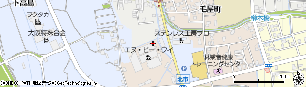福井県勝山市北市周辺の地図