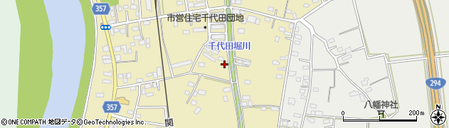 茨城県常総市中妻町386周辺の地図
