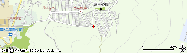 長野県諏訪市上諏訪尾玉町周辺の地図