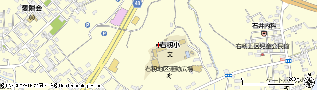 茨城県土浦市右籾2767周辺の地図