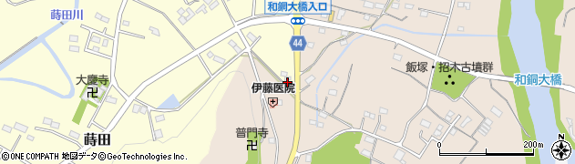 埼玉県秩父市蒔田708周辺の地図